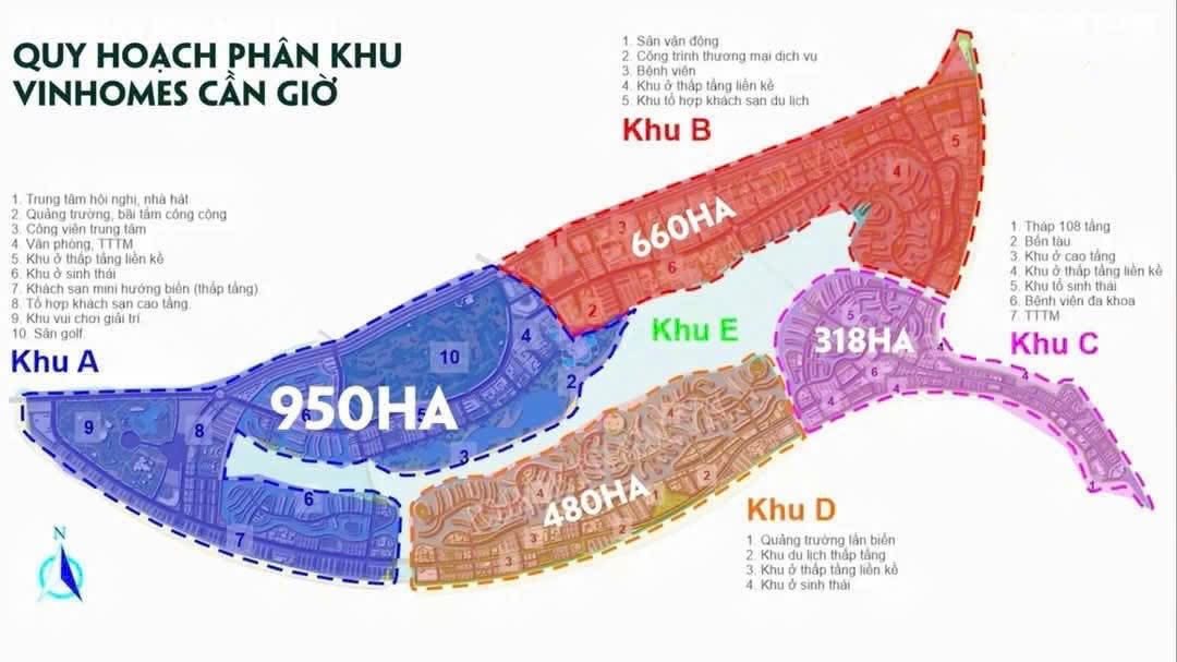 mặt bằng Vinhomes Cần Giờ